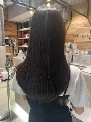 ロング 志賀 楓のヘアスタイル