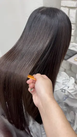 ロング I see所属・I see/天王寺/ 髪質改善/本田 唯のヘアスタイル