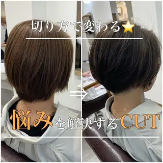 ショート ショート、ボブ特化 長島智彦のヘアスタイル