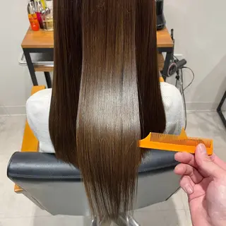 ミディアム カラー ショート・ボブ ・ウルフ✂︎IMAIのヘアスタイル