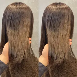 ロング カラー schon所属・み うのヘアスタイル