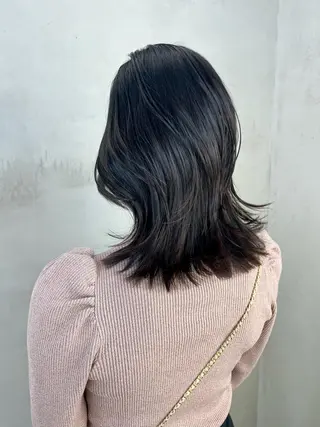 ミディアム 銀座/韓国/ワンホン 🤍艶髪🖤nahoのヘアスタイル