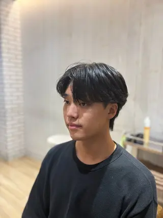 メンズ メンズカット/センタ ーパート /マミヤのヘアスタイル