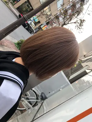 ミディアム カラー ハイライト/髪質改善 ans/黒木 和大のヘアスタイル