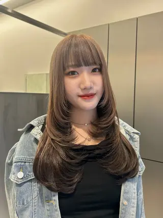 ロング 大人レイヤー/艶美髪 🇺🇸TOMONAのヘアスタイル