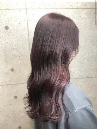 ロング カラー E:terne大宮店 ディレクター豊島穂希のヘアスタイル