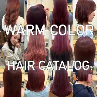 セミロング カラー ⌇🌹透明感カラー 🌹ᴍᴇɢᴜᴍɪ ⌇のヘアスタイル