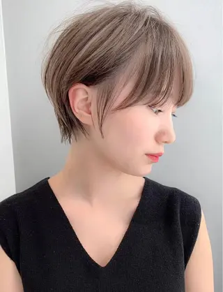 ショート 寺尾 綾乃のヘアスタイル