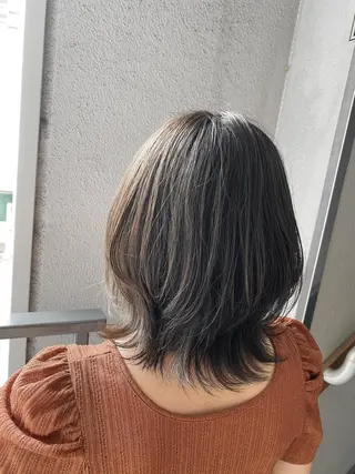 ミディアム カラー Kazu .Kのヘアスタイル
