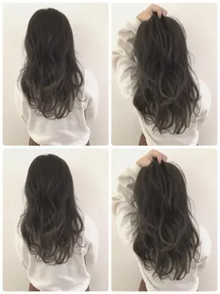 ミディアム due hair 京都駅前店 MILBON オージュア認定サロン【デューヘアー】所属・ハイトーンブリーチ 土坂　由志【京都】のヘアスタイル