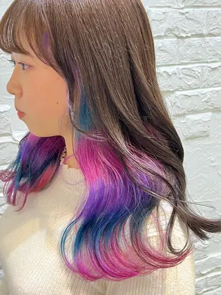 ロング カラー uros.所属・メンズパーマ/ エクステ🌞セナのヘアスタイル