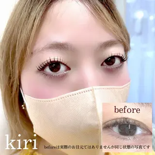 マツエク・マツパ Ray+beauty 住吉店 ＊ 桐山美優のマツエク・マツパデザイン