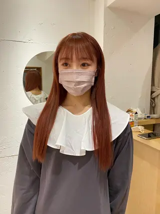 ロング カラー 艶カラー 🤍🫧/makoのヘアスタイル