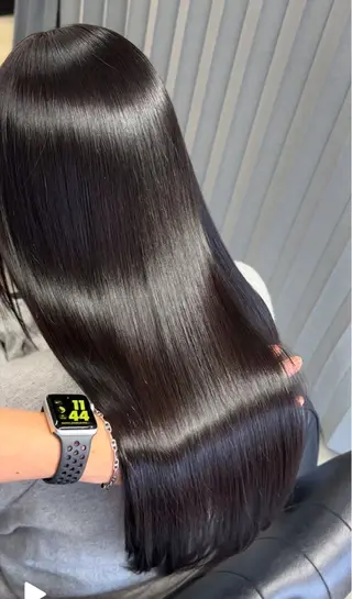 ロング カラー 韓国ヘア✨美髪矯正✨ 渋谷 etoraのヘアスタイル