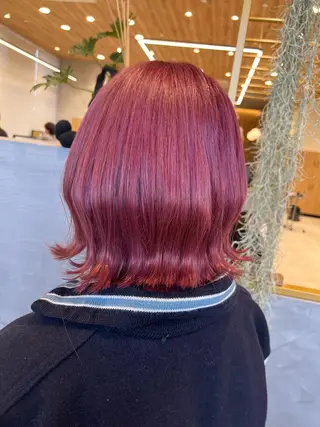 ミディアム カラー 🦋店長🦋 ほんさわ みずきのヘアスタイル