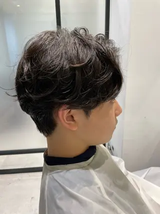 ショート パーマ メンズ メンズ特化 パーマ/オザワのヘアスタイル