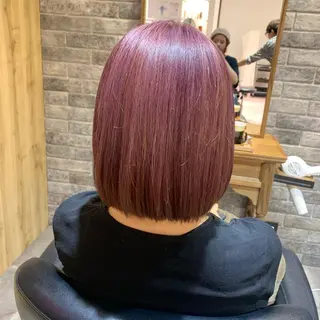 カラー ボブ/暖色/デザイン KOYUKI⛄️のヘアスタイル