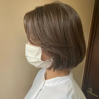 ショート カラー AIRFLOW所属・韓国ヘア ユイカのヘアスタイル