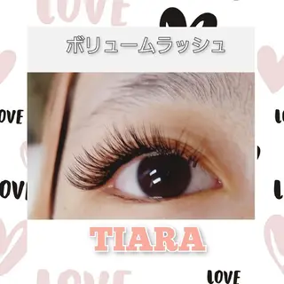 マツエク・マツパ 💡次世代LED -TIARA💡のマツエク・マツパデザイン