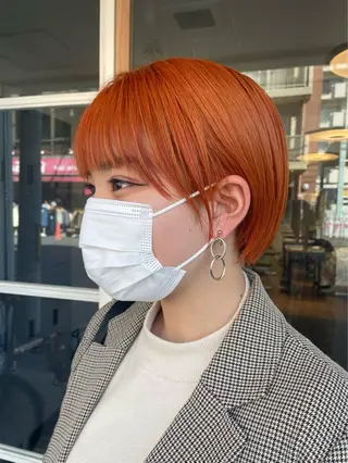 ショート やなぎさわ はるなのヘアスタイル