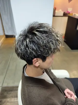 メンズ 久保西🐶 Hirokiのヘアスタイル