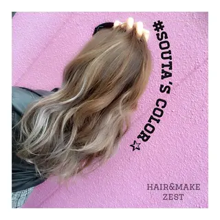 ロング カラー ange☞ soutaのヘアスタイル