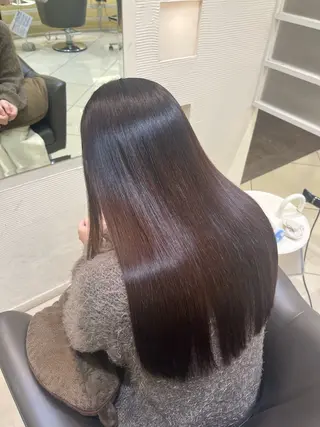 パーマ 縮毛矯正/艶髪/ チホリのヘアスタイル