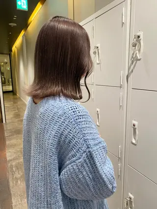ミディアム カラー CURIO/南船場 /RIN💈🍎のヘアスタイル