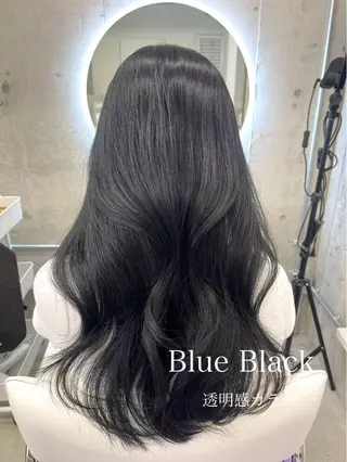 ロング カラー MIYUU NAKAYAMAのヘアスタイル