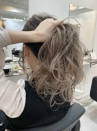 ロング カラー 木下大地 HAIR Oneのヘアスタイル