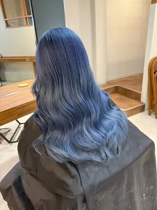 ロング カラー 岡本 太陽☀️のヘアスタイル