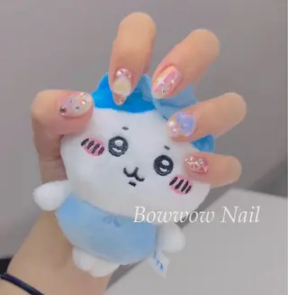 ネイル Bow wow Nail さや🧸のネイルデザイン
