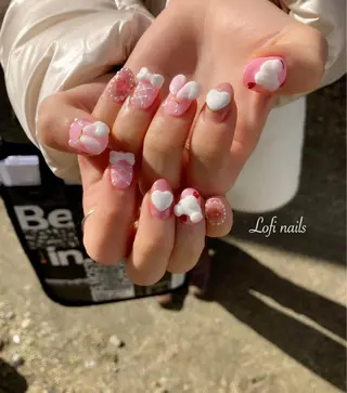 ミディアム ネイル Lofi nails ゆきこのネイルデザイン