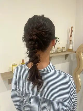 ロング ヘアアレンジ Dityca...tia所属・りん/ 無料ヘアセットのヘアスタイル