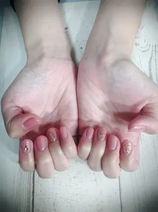 ネイル 北浦和 自爪育成ケアのネイルデザイン