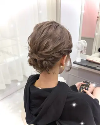 ショート ヘアアレンジ lien ヒジリのヘアスタイル