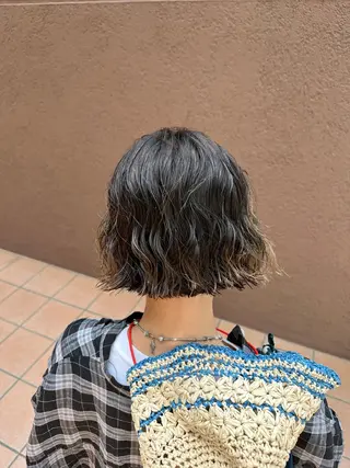 ショート パーマ 似合わせカット /パーマ岡本淳平のヘアスタイル