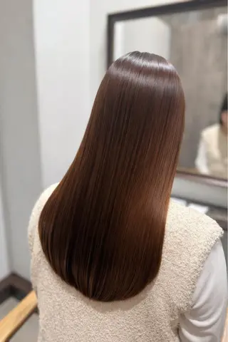 ロング レイヤー透明感カラー 💎撮影モデル募集のヘアスタイル