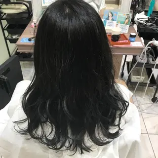 ロング カラー 韓国ヘア/耳ツボジュ エリー♡ayumuのヘアスタイル