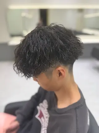 パーマ 岡山 綾汰のヘアスタイル