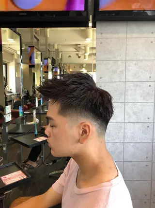 ショート カラー メンズ メンズスタイル /メンズパーマ/須藤のヘアスタイル