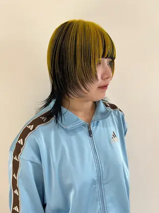 ミディアム カラー ANY/ Nanaのヘアスタイル