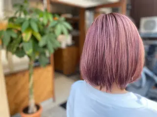 ミディアム カラー comeLe所属・仁城 了祐のヘアスタイル