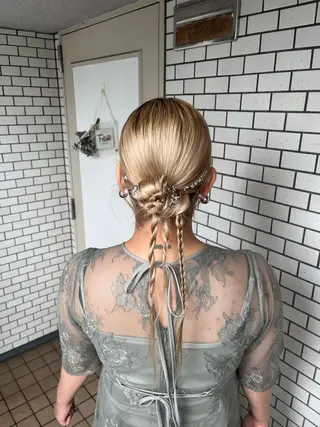 ヘアアレンジ 垢抜けヘアメイク🫧 JURI🪽のヘアスタイル