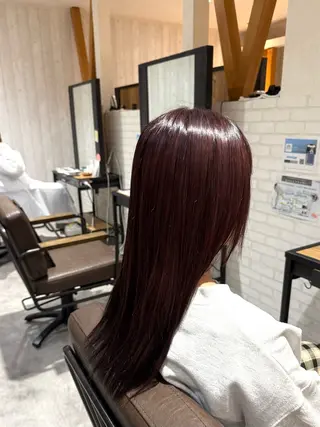 カラー Misaki/坂戸/ 艶カラーのヘアスタイル