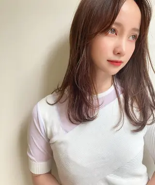 ロング 韓国/髪質改善💘 櫻井かれんのヘアスタイル