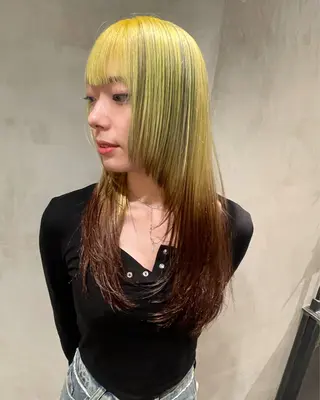 ロング カラー 優作 〜圧倒的信頼〜のヘアスタイル