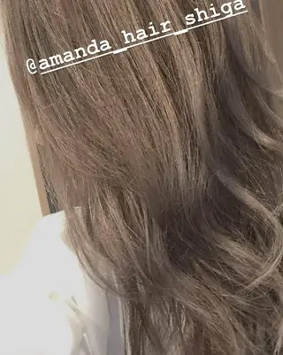 ロング カラー hair&eyelash AMANDA所属・AMANDA 神山のマツエク・マツパデザイン