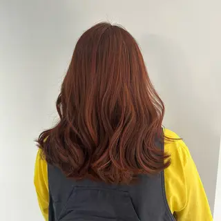 セミロング カラー ちさと/メンズ ショート/縮毛矯正のヘアスタイル