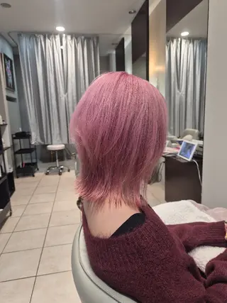 ショート カラー Miyavi/カラー ショートボブのヘアスタイル